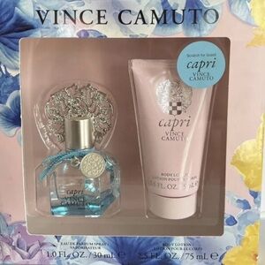 Vince Camuto Capri Eau de Parfum and Body Lotion Set - Blue
